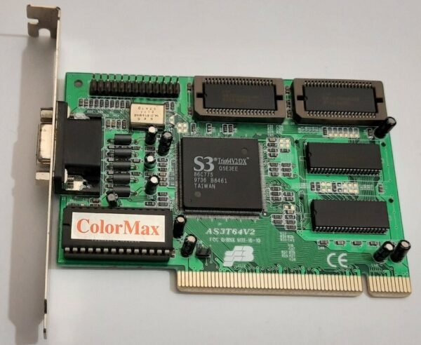 VTC 9111-96-23 PCI Grafikkarte (S3 Trio, 86C764X, 1MB, retro, 1996) - Image 2