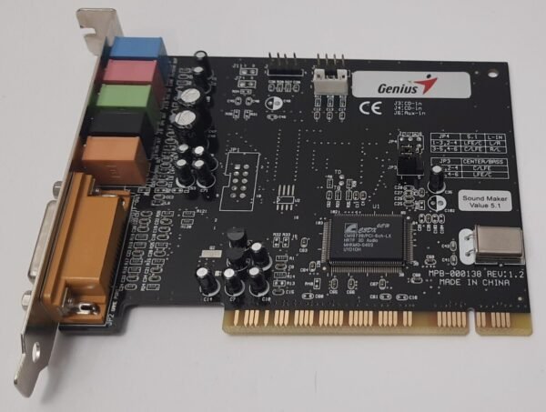 Genius Sound Maker Value 5.1 PCI Soundkarte (CMI8738/PCI-6ch-LX, retro, 2004) - Image 2