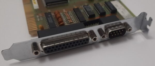 Wisdom IO 2S2P 8-bit ISA Multi-I/O Controller (LPT, COM, retro, 1990) - Image 3