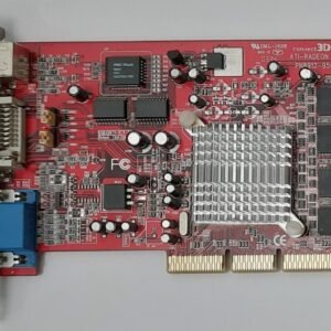 Connect 3D Radeon VE / 7000 AGP Grafikkarte (ATI, C3D, 64MB, DVI, retro, 2003)