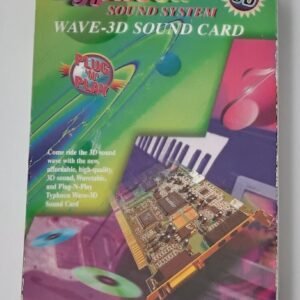 Typhoon Sound System Wave-3D ISA Soundkarte (Opti 82C925, retro, 1993, OVP)