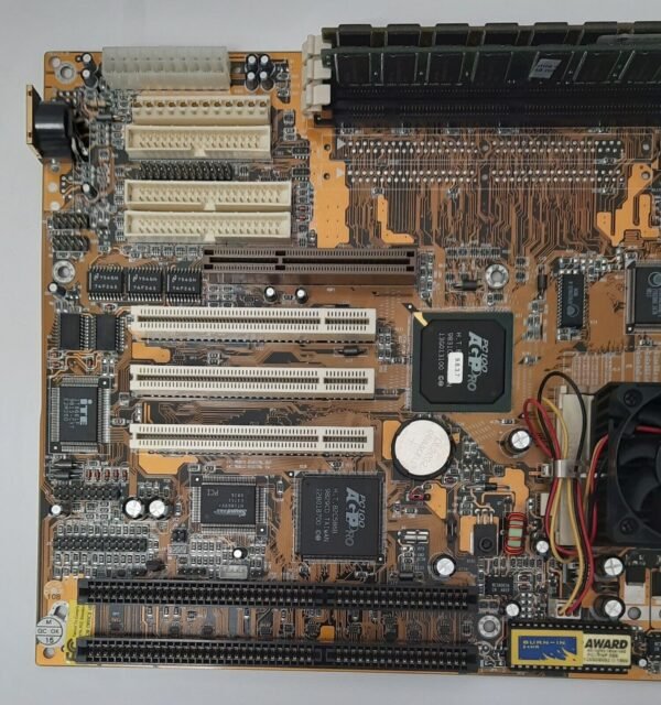 PCChips M577 Super Sockel 7 ISA AGP retro Mainboard + AMD K6-2 500MHz + 256MB - Image 2