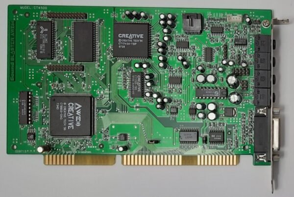 Creative Sound Blaster AWE64 ISA Soundkarte (CT4500, 1997, retro, wavetable)