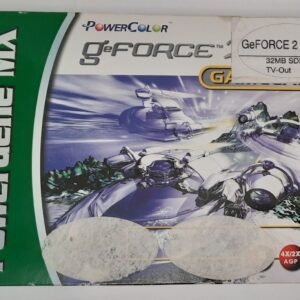 PowerColor PowerGene MX AGP Grafikkarte (GeForce2 MX400, 32MB, NOS, 2001)