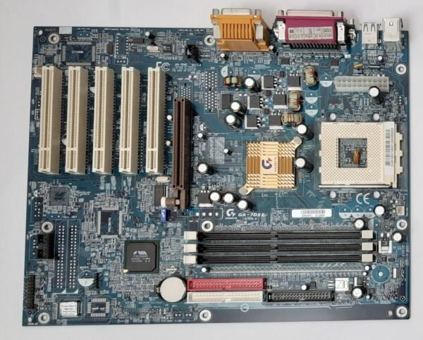 Gigabyte GA-7DXE Sockel A AGP Mainboard (retro, NOS, OVP) - Image 2