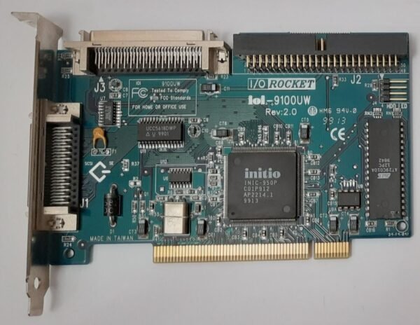 IOI 9100UW PCI SCSI Controller (retro, blau, 1999)