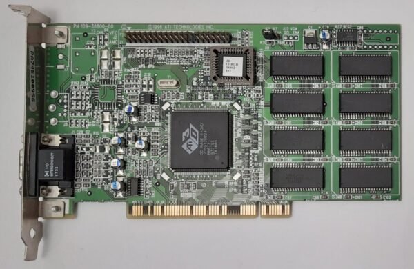 ATI 3D Charger PCI Grafikkarte (Rage II+DVD, 4MB, retro, 1997)