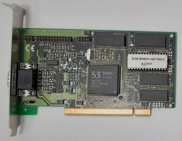 ELSA Winner 1000 Trio/V PCI Grafikkarte (S3 Trio64V+, 86C765, 2MB, retro, 1996)