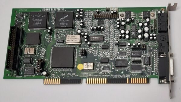 Creative Sound Blaster 16 ASP ISA Soundkarte (CT1740, DSP 4.04, retro, 1992) - Image 2