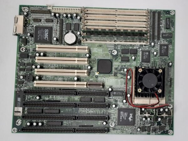 Acer M3A Sockel 7 ISA retro Mainboard + Intel Pentium 166MHz + 32MB RAM