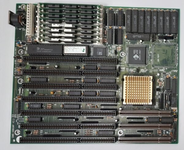 Gemlight GMB-486UNP VLB ISA 486 retro Mainboard + Intel 80486DX2 66MHz + 8MB