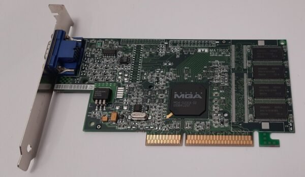 Matrox Millennium G200 LE AGP Grafikkarte (G2DMILA/8D/OE2, 8MB, retro, 2000) - Image 2