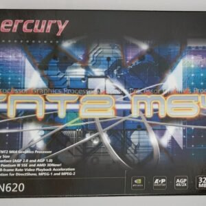 Mercury KOB N620 AGP Grafikkarte (nvidia Riva TNT2 M64, 32MB, retro,  NOS, 2002)