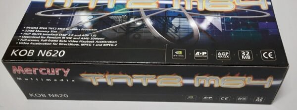 Mercury KOB N620 AGP Grafikkarte (nvidia Riva TNT2 M64, 32MB, retro,  NOS, 2002) - Image 4