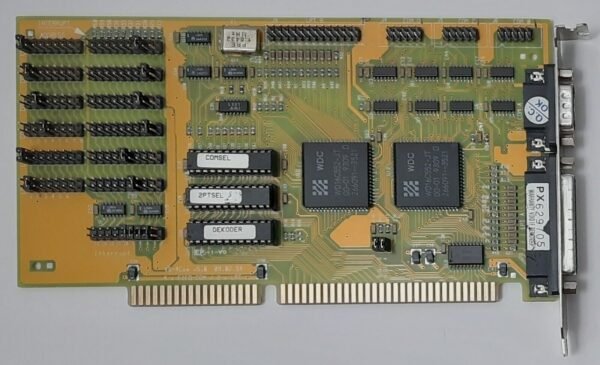 Vision Systems VS-4COM ISA Multi-I/O Controller (WDC, retro, 1994)