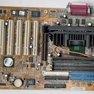 MSI BX Master Slot 1 ISA AGP retro Mainboard + Pentium III 600MHz + 256MB RAM