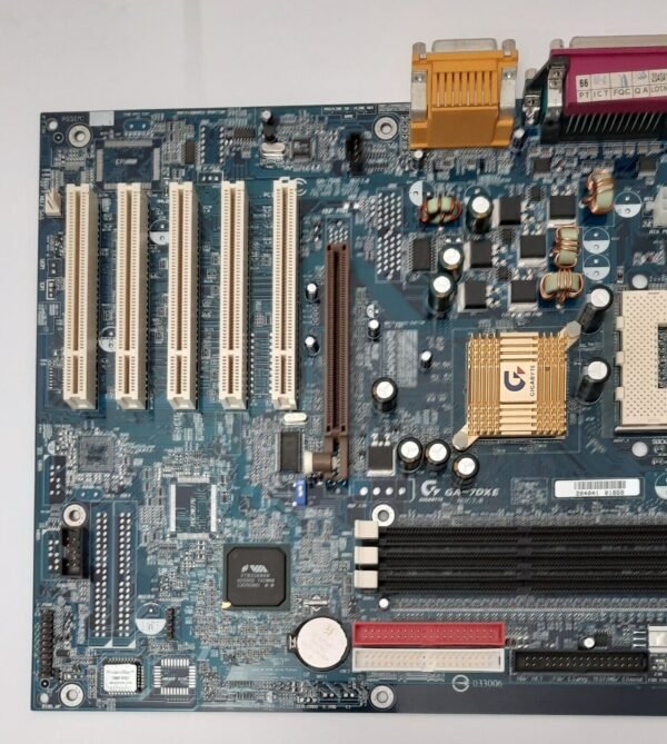 Gigabyte GA-7DXE Sockel A AGP Mainboard (retro, NOS, OVP) - Image 3