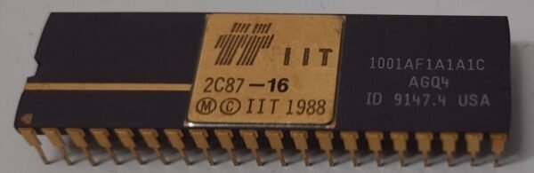 IIT 2C87-16 Co-prozessor (16MHz, DIP40, retro)