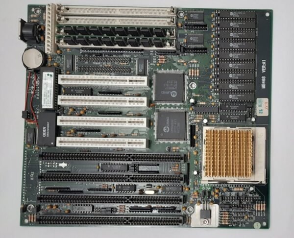 PowerTech MB468 ISA PCI retro Mainboard + Cyrix 80486DX4 100MHz + 32MB EDO-RAM