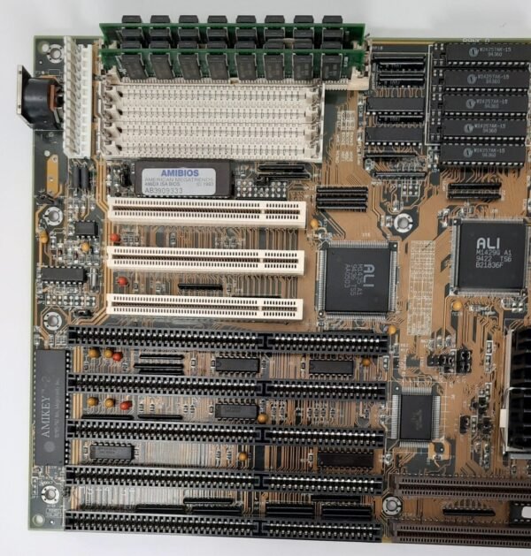 MSI MS-4134 VIP VLB ISA PCI retro 486 Mainboard + IBM DX2 66MHz + 16MB RAM - Image 2