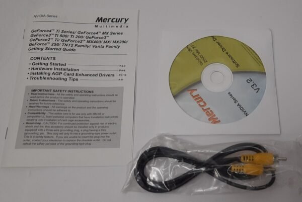 Mercury KOB N620 AGP Grafikkarte (nvidia Riva TNT2 M64, 32MB, retro,  NOS, 2002) - Image 3