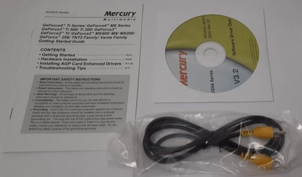 Mercury KOB N620 AGP Grafikkarte (nvidia Riva TNT2 M64, 32MB, retro,  NOS, 2002) - Image 3