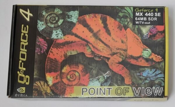 Point of View GeForce4 MX440SE AGP Grafikkarte (nvidia, 64MB, retro,  2002)