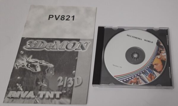 DCS ProVideo 3DeMON PV821  AGP Grafikkarte (Riva TNT, 16MB, retro,  NOS, 1999) - Image 6