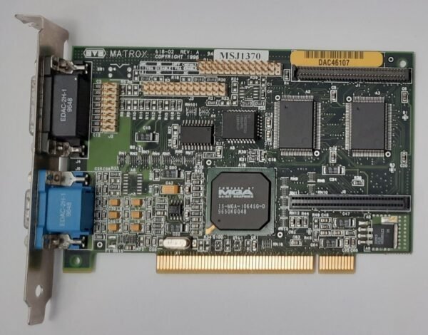 Matrox Mystique PCI Grafikkarte (MGA-MYST/2BI, MGA-1064SG, 2MB, retro, 1996)