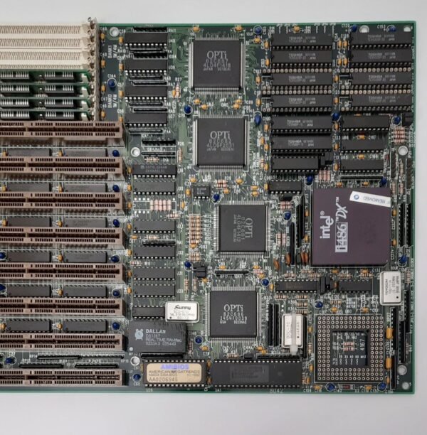 Octek Dragon EISA 486 ISA 486 retro Mainboard + Intel 80486DX 50MHz + 16MB RAM - Image 3