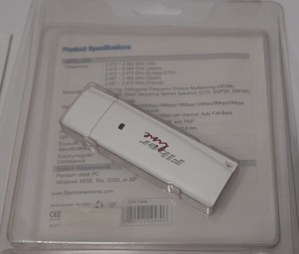FiberLine WL-430U 802.11g WLAN /Wifi USB Dongle (retro)