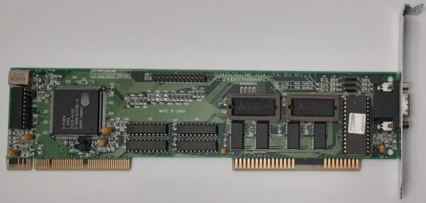 QDI CLVGA542XVL/H VLB Grafikkarte (Cirrus Logic CL-GD5429, 2MB, retro, 1994)