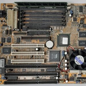 FIC VA-503+ Super Sockel 7 ISA AGP retro Mainboard + AMD K6-2 300MHz + 96MB RAM