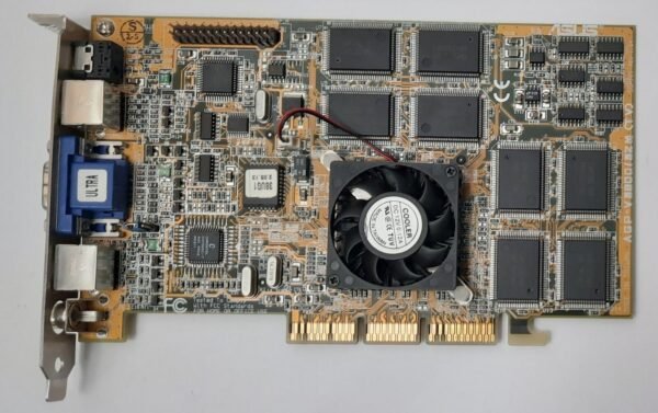 ASUS AGP-V3800 Ultra/Deluxe AGP Grafikkarte (32MB, TNT2 Ultra, retro, 1999)