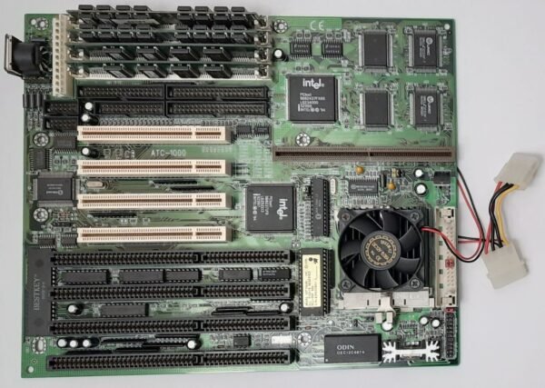 A-Trend ATC-1000 Sockel 7 ISA retro Mainboard + Intel Pentium 133MHz + 32MB RAM