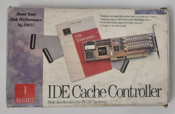 BusLogic BT-X10A ISA IDE Cache Controller (16MB Cache, retro, 1995, OVP)