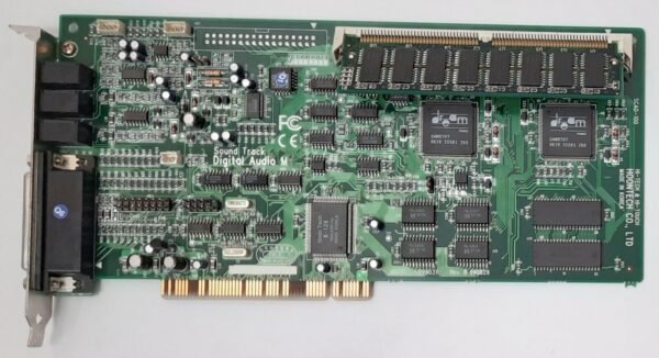 Hoontech Sound Track Digital Audio 4CH PCI Soundkarte (2x SAM9407, 1998, retro)