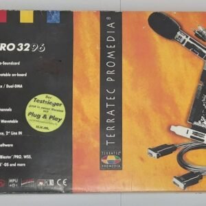 Terratec SoundSystem Maestro 32/96 ISA Soundkarte (CS4232, wavetable, 1996, OVP)