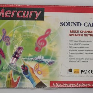 Kobian Mercury 5.1 PCI Soundkarte (KOB C884-E, CMI8738, 2003, retro, OVP)