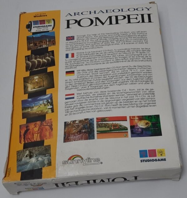 SunnyLine Studiogame Archeology Pompeii CD-ROM (boxed, OVP, NOS, Windows 3.1) - Image 7