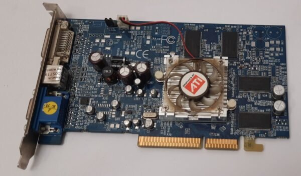 96PRO AGP Grafikkarte (ATI Radeon 9600 Pro, 128MB, retro, 2004) - Image 2