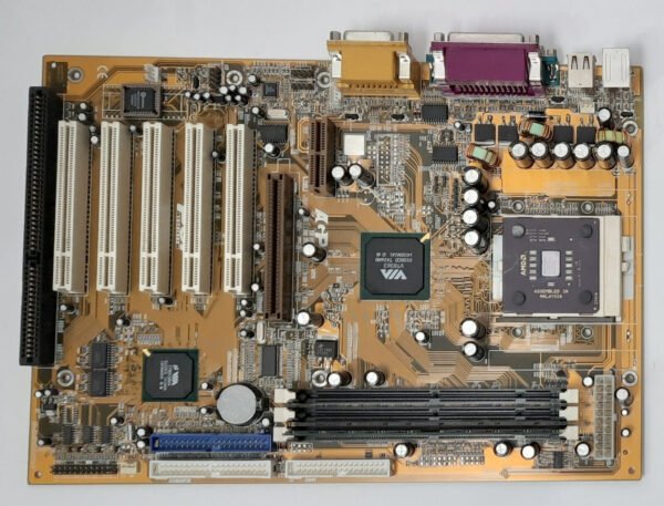 PCPartner K133ASA-970 Sockel A retro AGP Mainboard + AMD Athlon 1000MHz + 256MB
