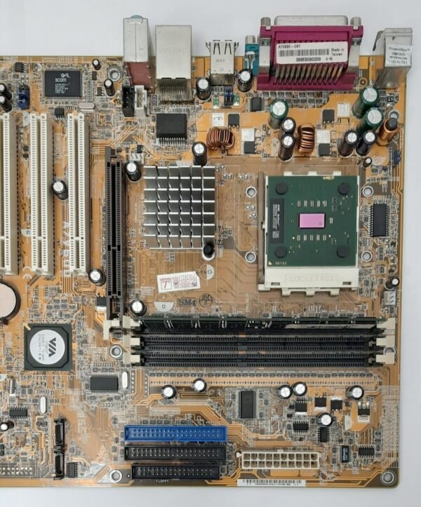 ASUS A7V600 Sockel A AGP retro Mainboard + Athlon XP2500+ + 512MB RAM + OVP - Image 4