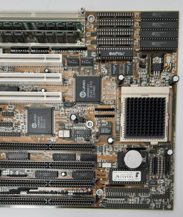 Gigabyte GA-486AM/S ISA PCI 486 retro Mainboard + AMD 80486DX4 120MHz + 32MB RAM - Image 3