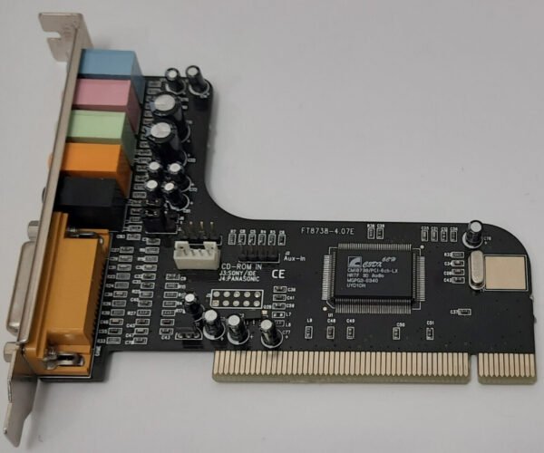 Kobian Mercury 5.1 PCI Soundkarte (KOB C884-E, CMI8738, 2003, retro, OVP) - Image 3