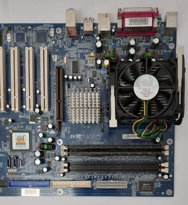 QDI P4I865A Sockel 478 AGP retro Mainboard + Pentium IV 3.0GHz + 1GB RAM - Image 3