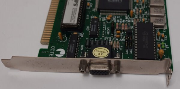 Octek EVGA-8 8-bit ISA VGA Grafikkarte (CHIPS F82C451, 256KB, retro, 1990) - Image 3