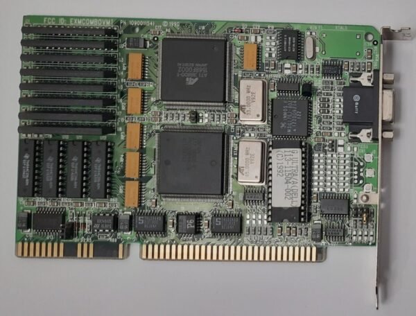 ATI Graphics Ultra ISA Grafikkarte (ATI Mach8 + 28800-6, 1MB + 512KB, 1992)