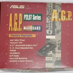 ASUS P2L97-S Slot 1 ISA AGP SCSI retro Mainboard OVP + Pentium II 266MHz + 64MB