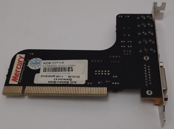 Kobian Mercury 5.1 PCI Soundkarte (KOB C884-E, CMI8738, 2003, retro, OVP) - Image 5